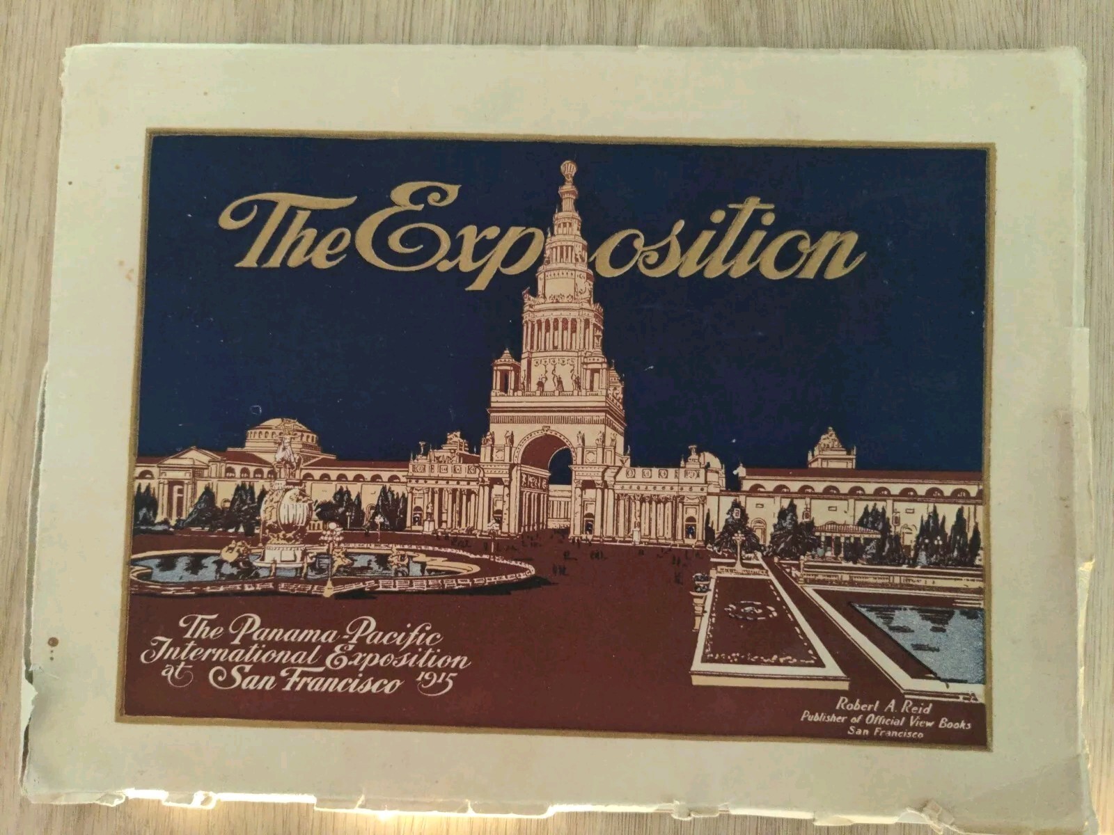 1915 Panama Pacific International Exposition PPIE Souvenir Book