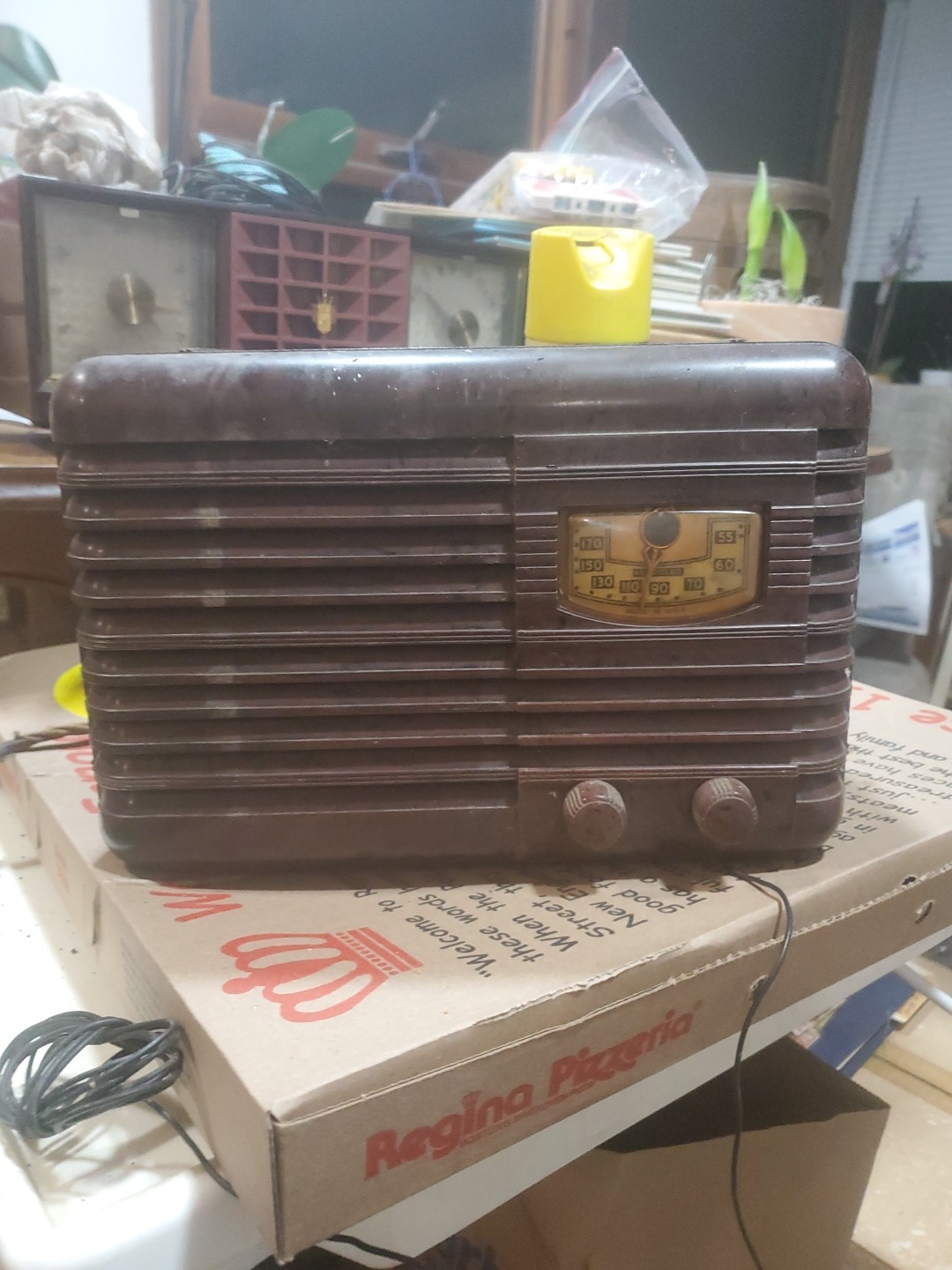 vintage Sentinel Tube Radio Approximately 1938