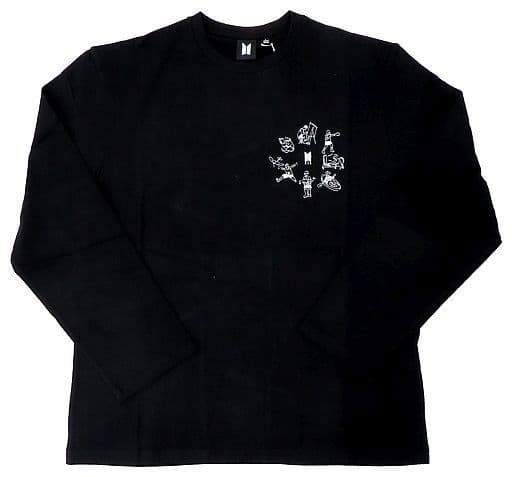 BTS Long Sleeve T-Shirt 02 Black M In the SOOP BTS ver. Japan