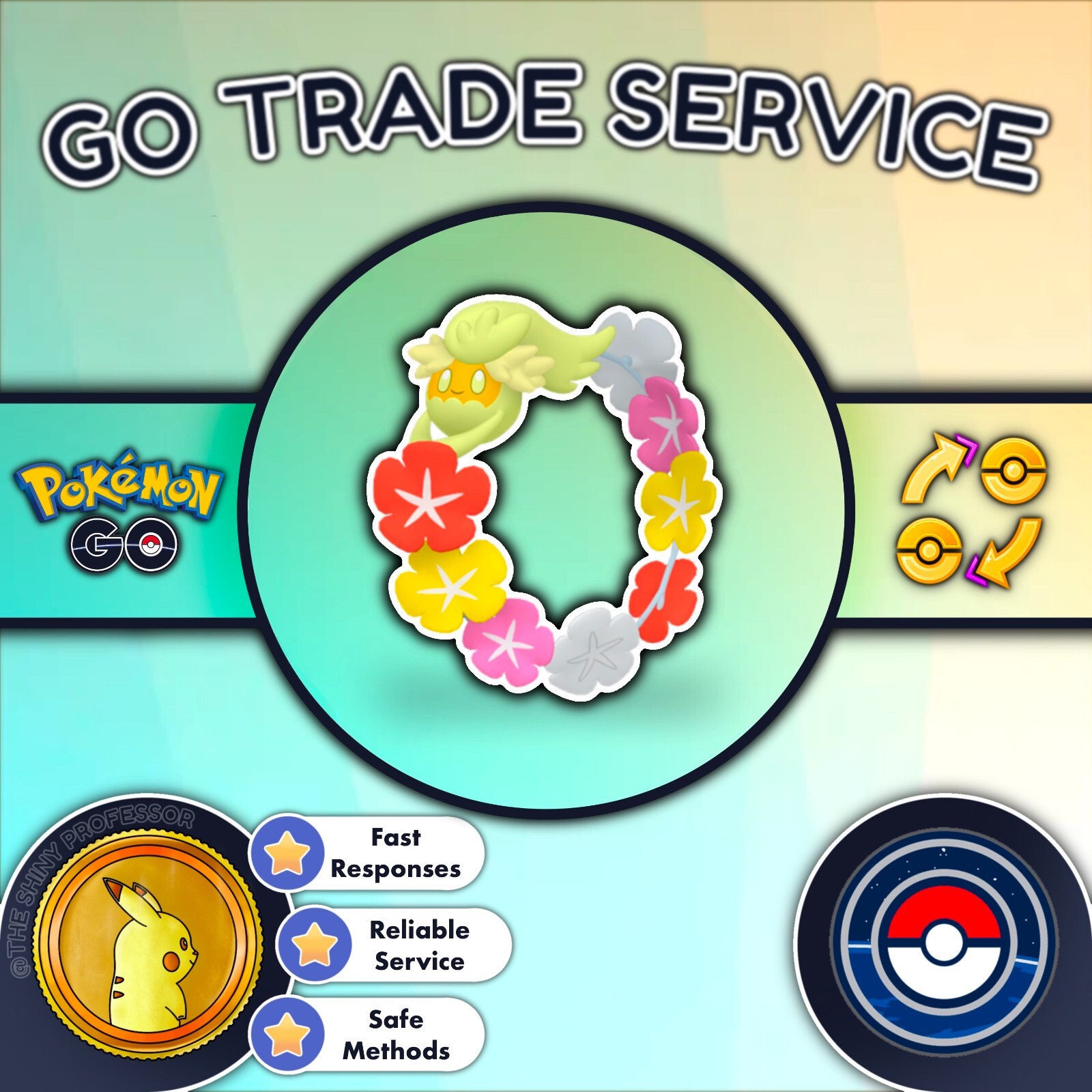 Pokémon Go - Comfey Trade || Regional Pokémon 🌎 || Safe & Quick Trade 💫