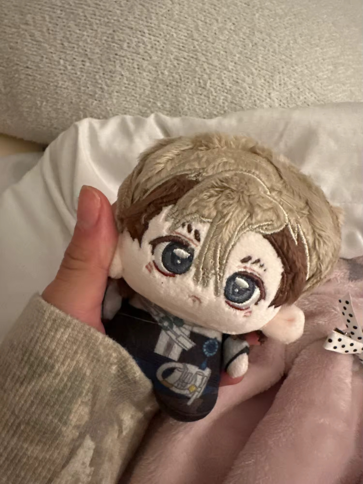 New Anime Gachiakuta Zanka 10Cm Print Cotton Doll Keychain Plush Doll Pendant