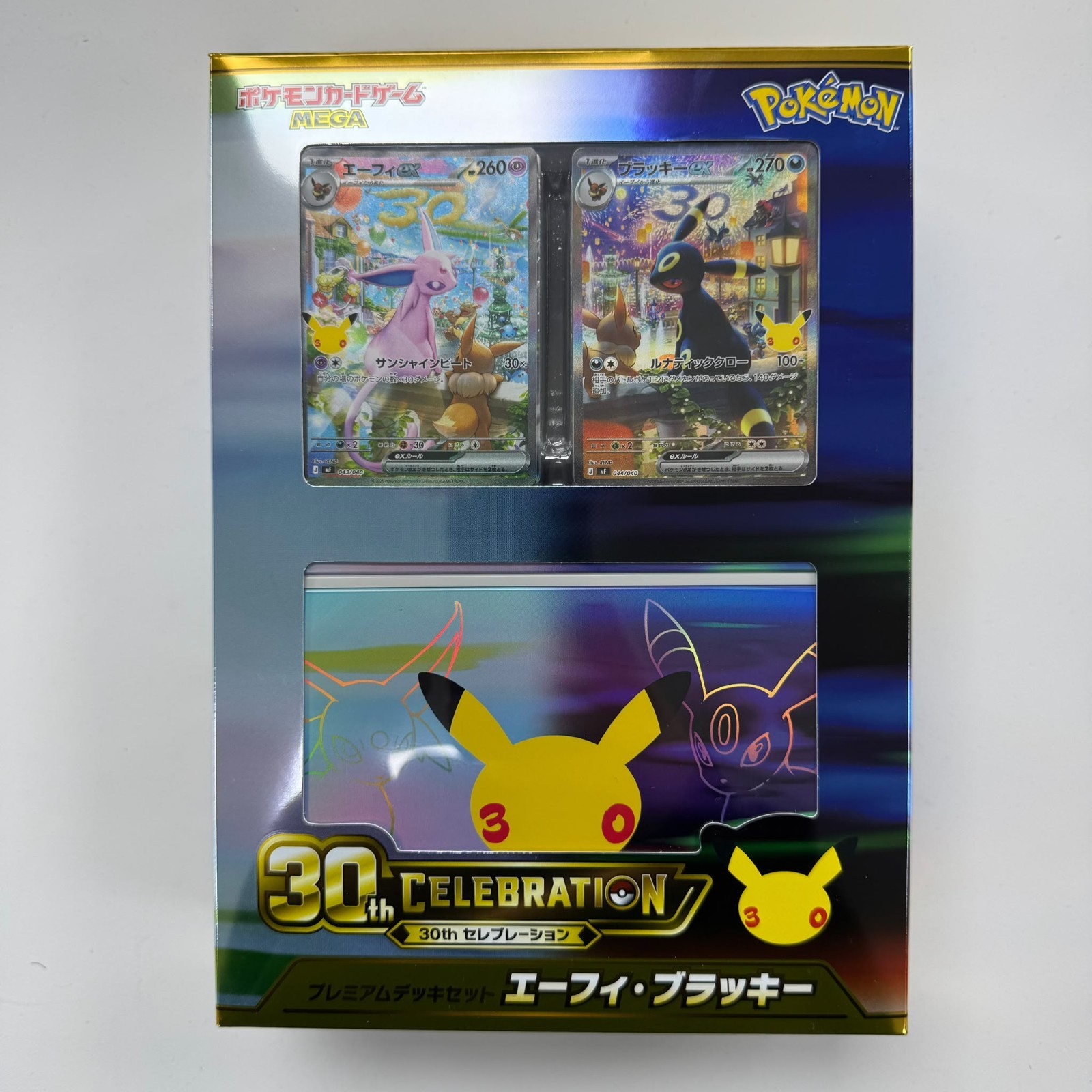 30th Celebration Deck Set Umbreon & Espeon Japanese IN STOCK READY TO SHIP