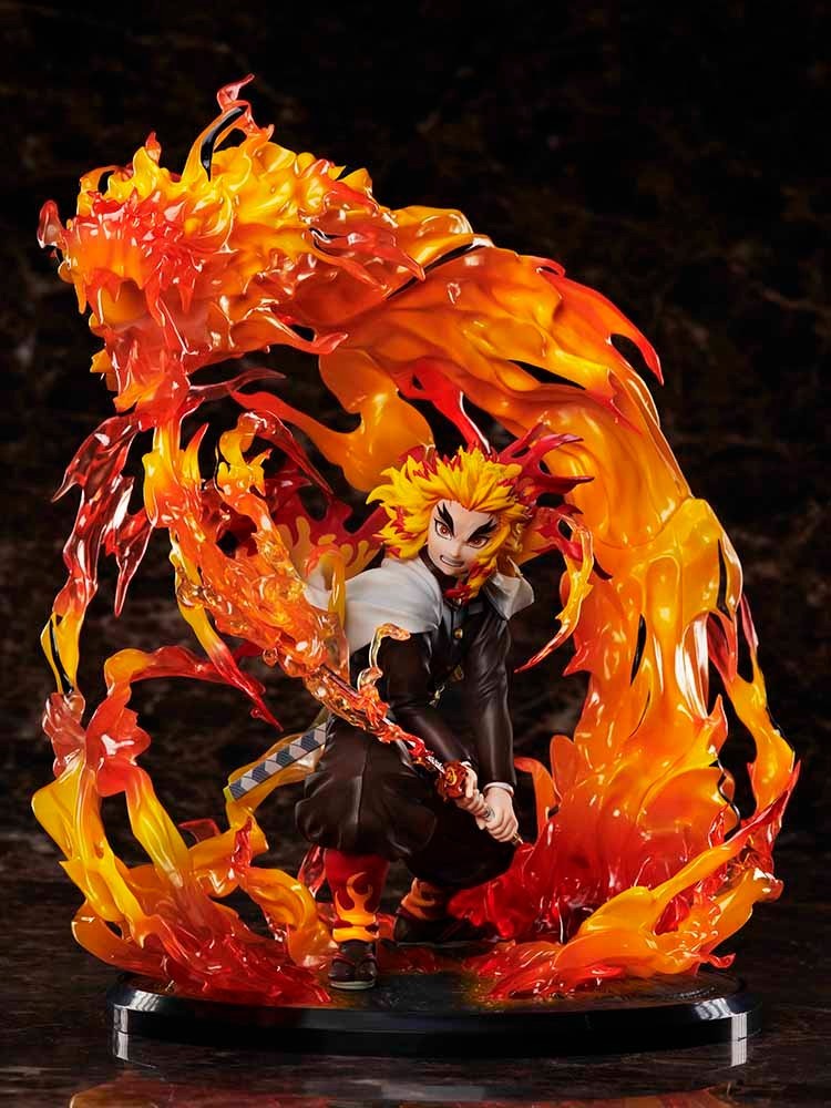 Aniplex Demon Slayer Kyojuro Rengoku 1/8 Scale Figure – Flame Breathing 9th Form