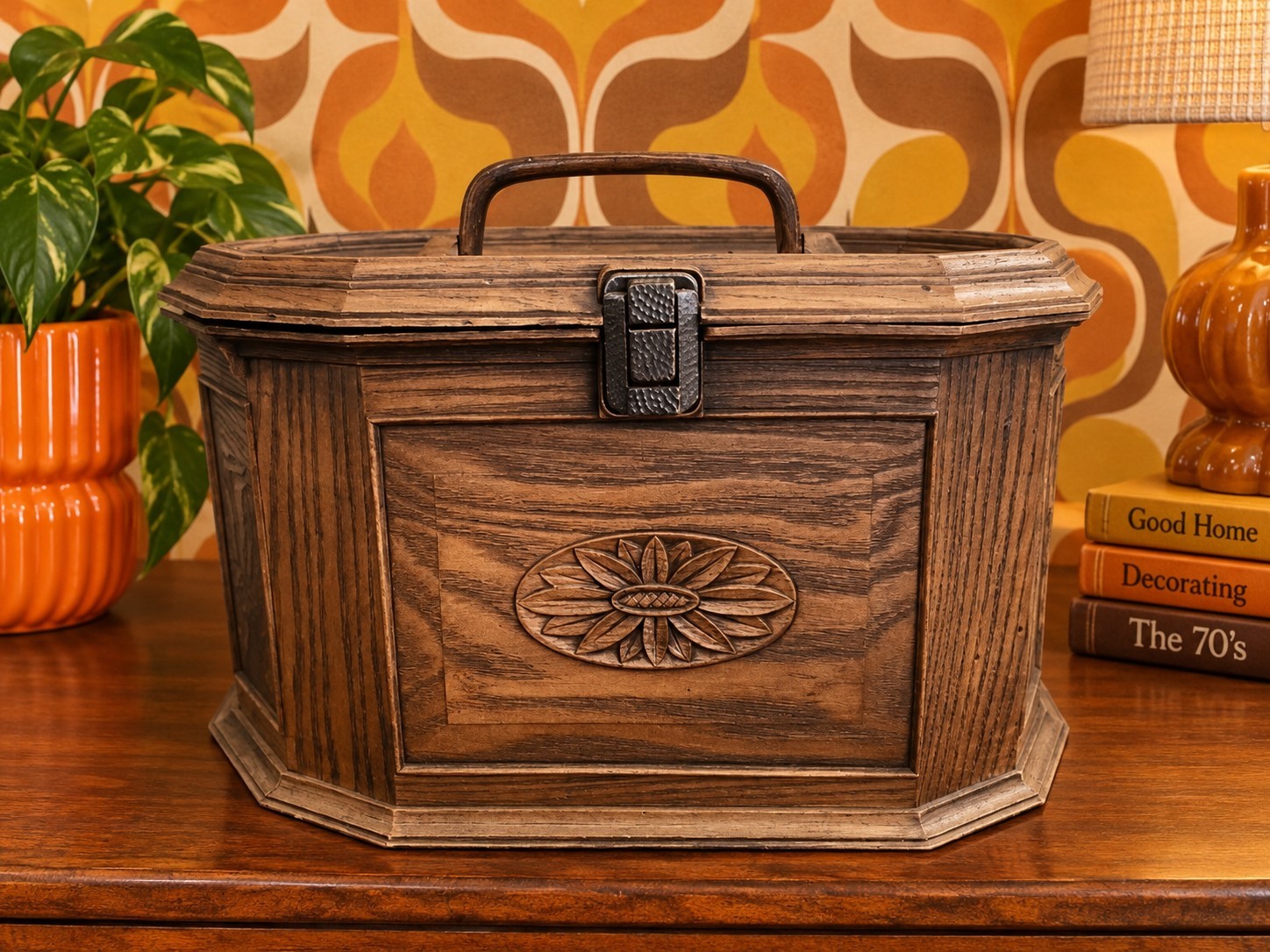 Vintage Lerner Faux Wood Sewing Box with Plastic Insert Grannycore Retro 70’s Vintage Lerner Faux Wood Sewing Box with Plastic Insert Grannycore Retro 70’s