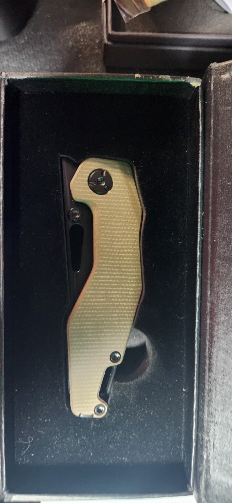 Ketuo Woody Front Flipper G10 scales
