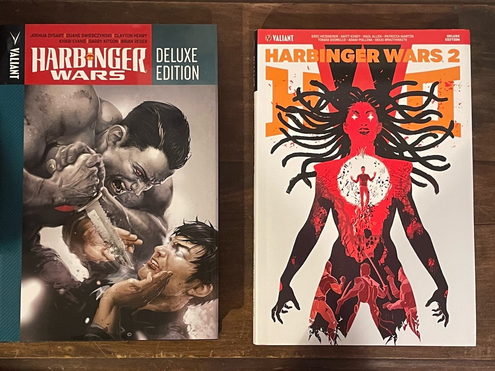 Harbinger Wars Deluxe Edition vol 1 & 2 Hardcover HC Set Valiant - OOP Harbinger Wars Deluxe Edition vol 1 & 2 Hardcover HC Set Valiant - OOP