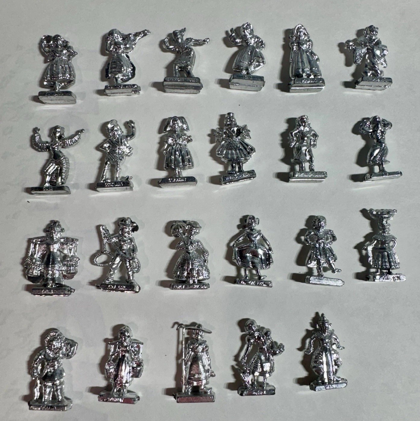 23 Different EPPY Gumball Machine Prizes Tiny Charm “Dolls Of The World” 50’s