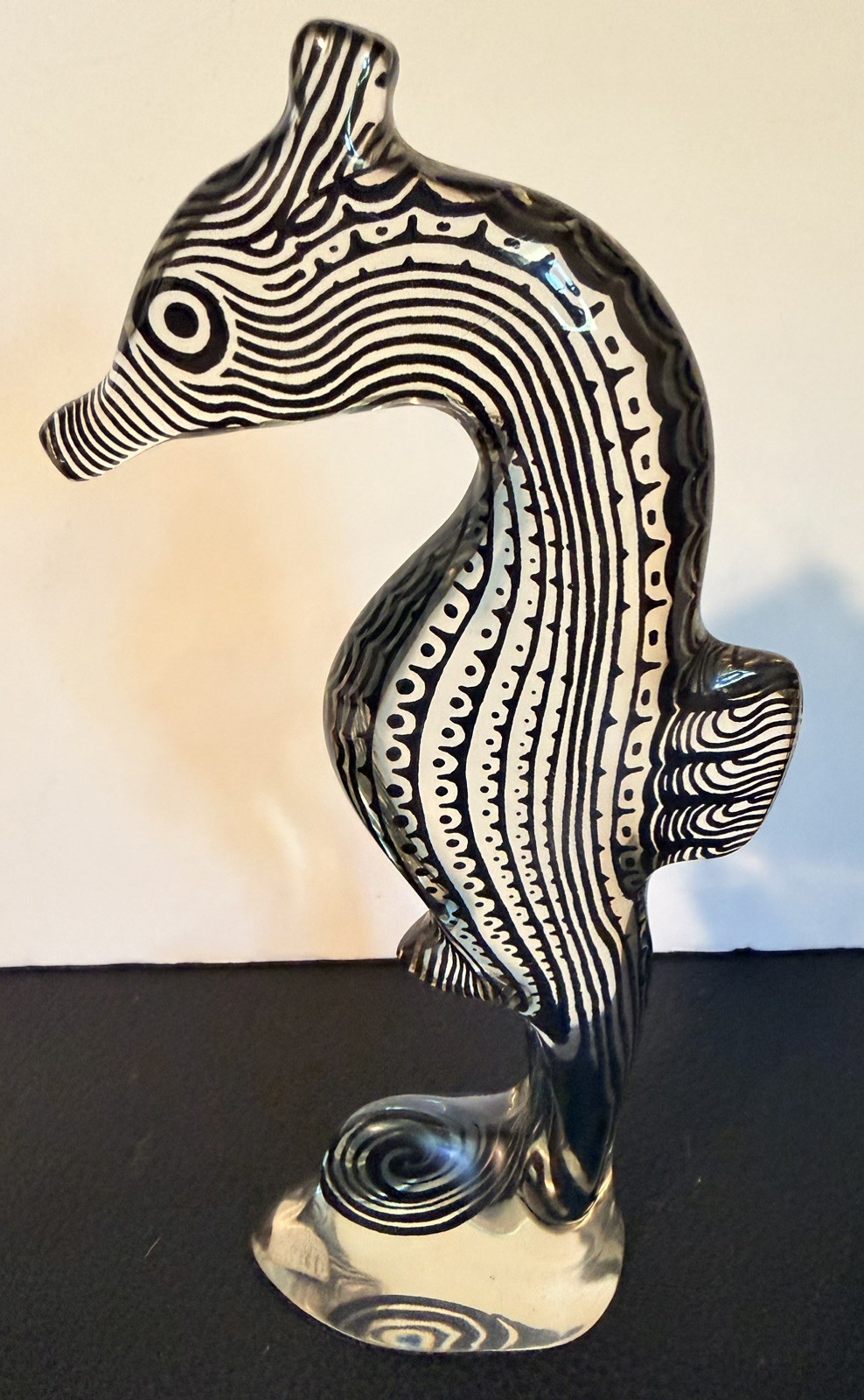 Rare Abraham Palatnik Seahorse, beautiful Made in Brasil Rare Abraham Palatnik Seahorse, beautiful Made in Brasil