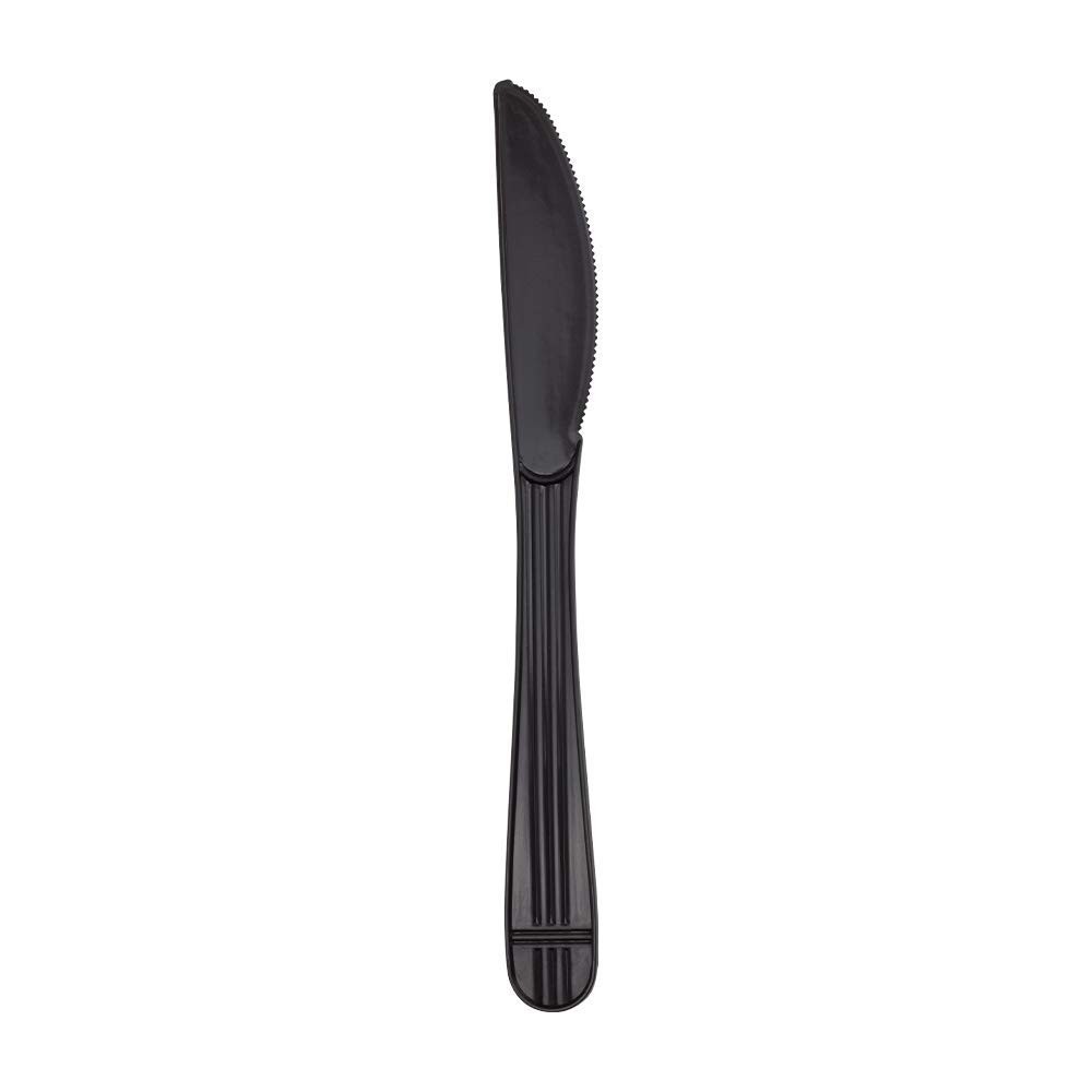 U2061B PP Premium Extra Heavy Weight Knives Black Case of 1000