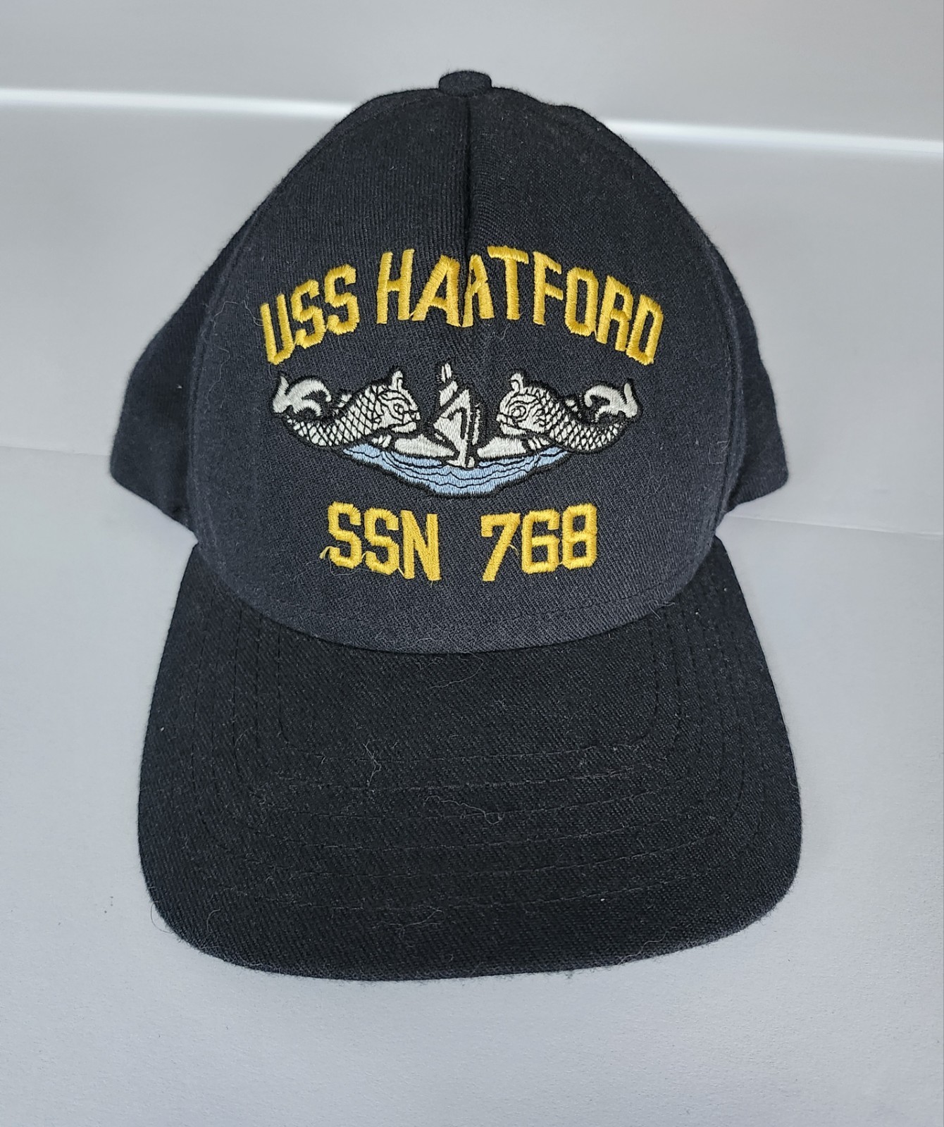 Submarine USS Hartford Hat SSN 768 Plankowner Snapback Cap Gull Associates Navy