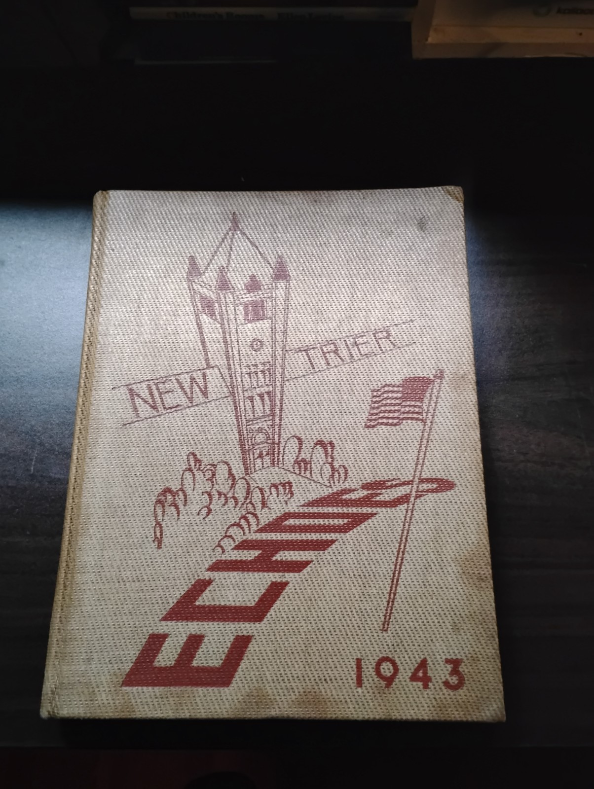 1943 New Trier High School Yearbook, Winnetka IL (Rock Hudson)