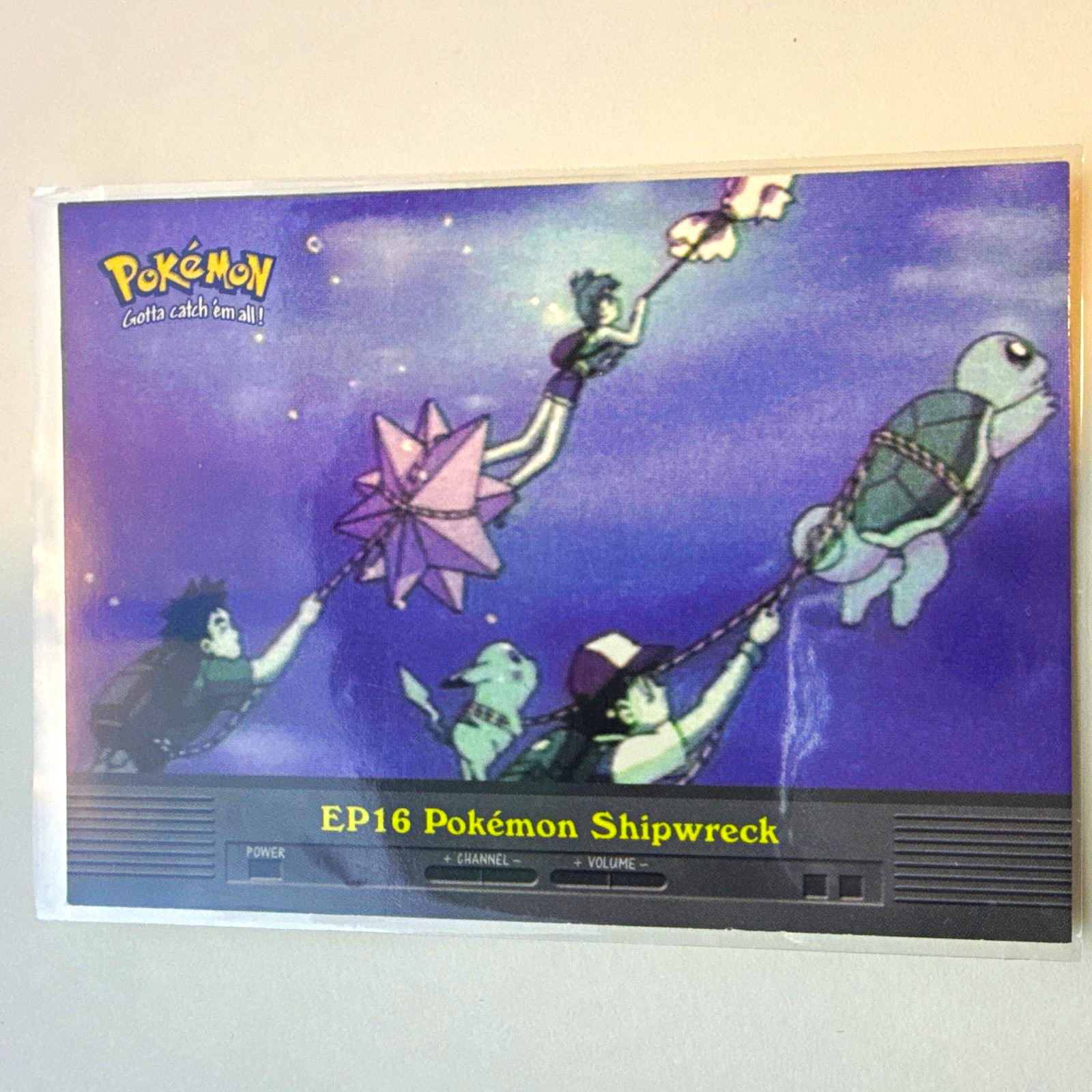 Topps Pokémon TV Animation Edition EP16 Pokemon Shipwreck 1999 English Card