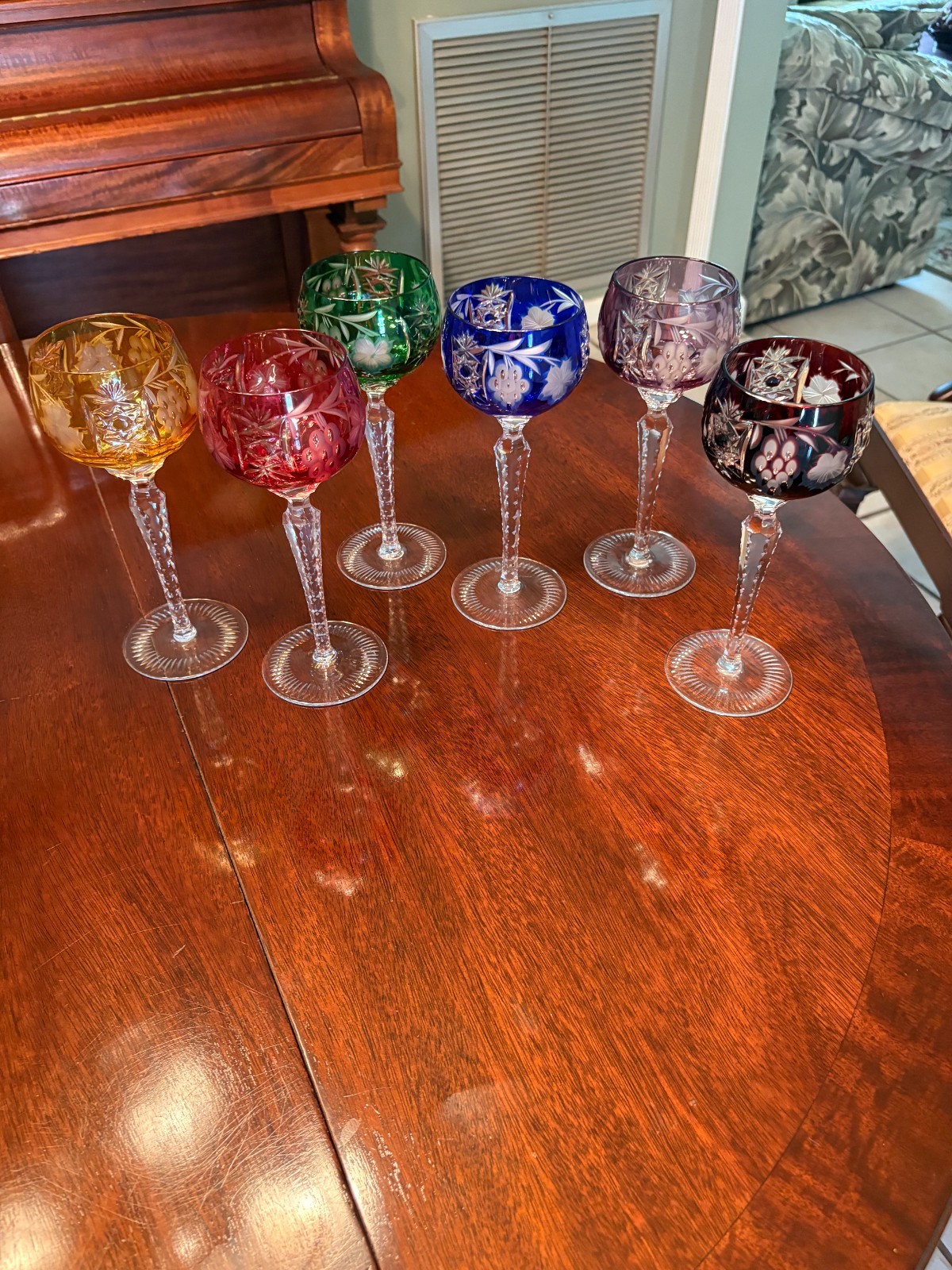 Crystal Wine Glasses St. Louis Crystal Wine Glasses St. Louis