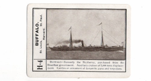 Buffalo H-4, The Game of White Squadron, The Cincinnati Game Co 1896 Set Break