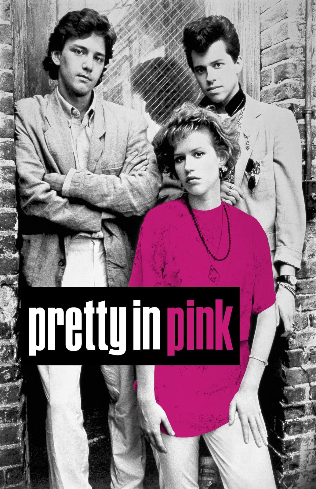 Pretty in Pink 1986 Poster Print Wall Art Movie Decor