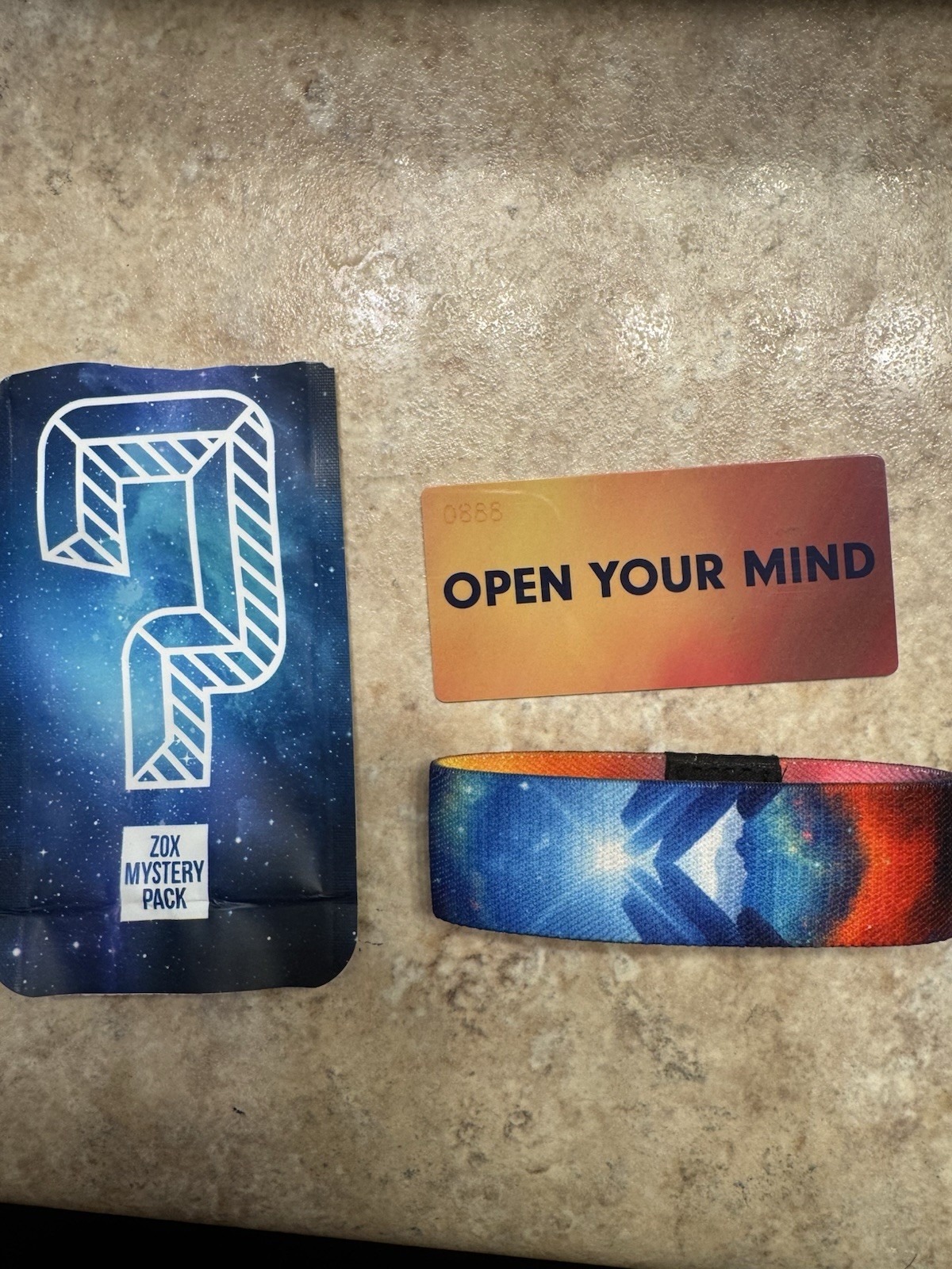 ZOX **OPEN YOUR MIND** #888 Silver Strap Medium New