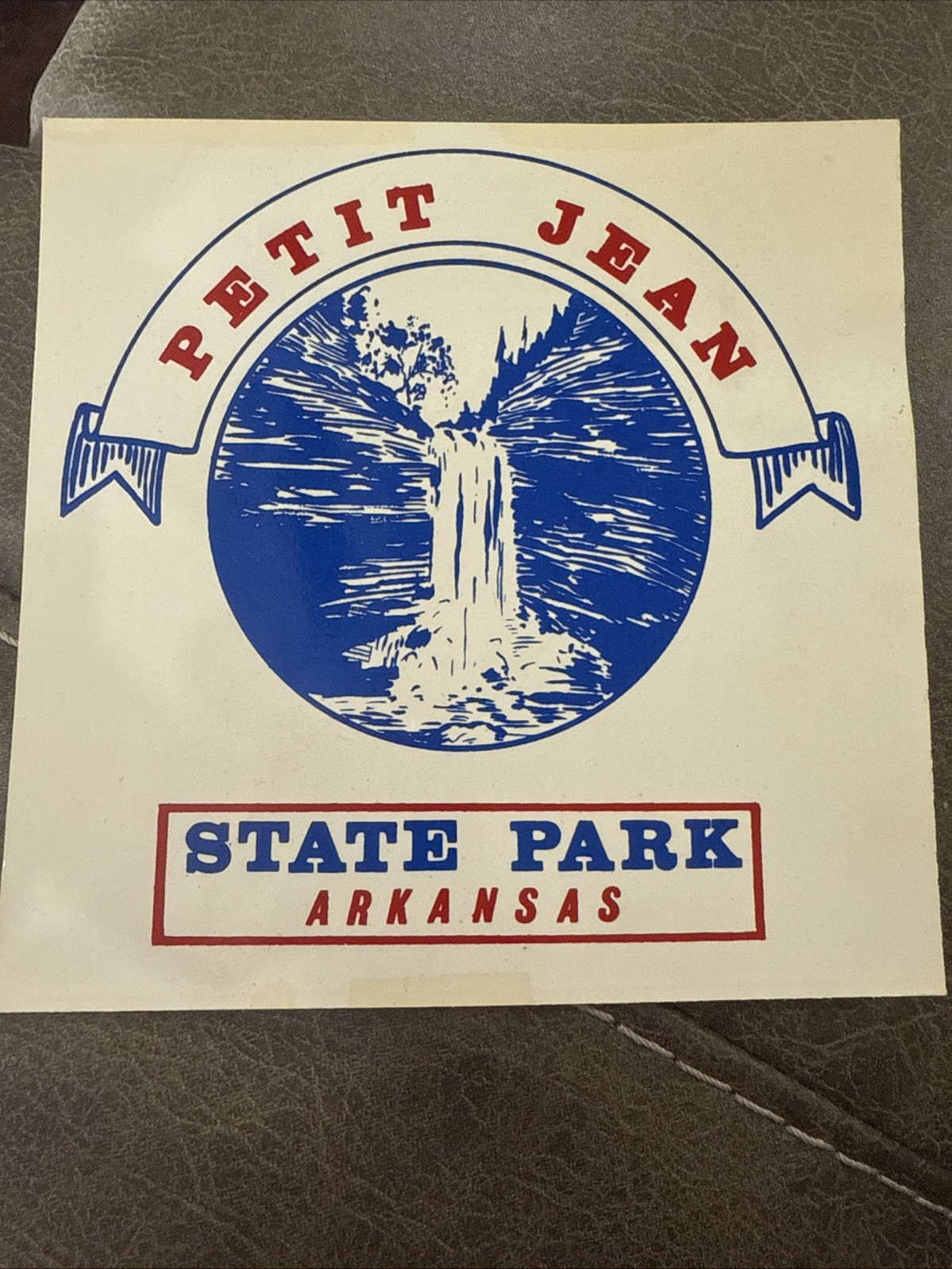 Vintage Petit Jean Arkansas State Park Decal