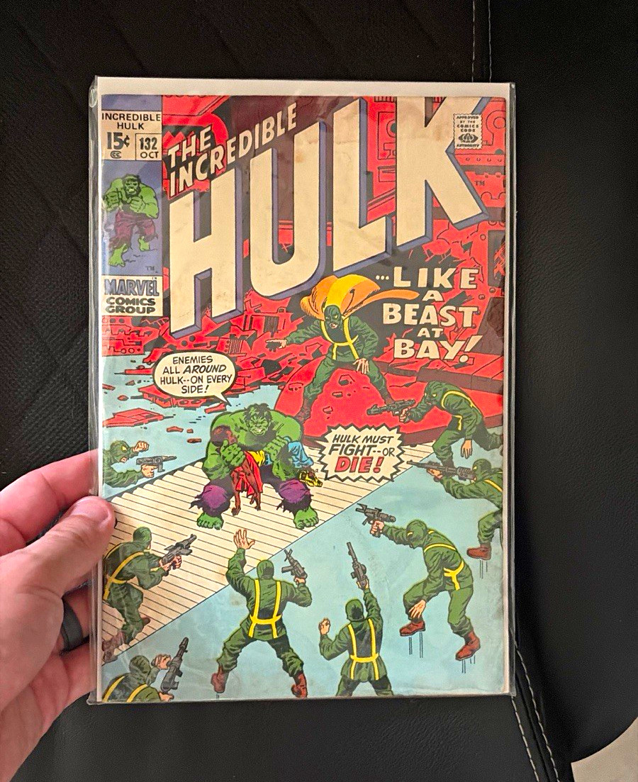 Marvel Comics The Incredible Hulk Comic Book Lot, Silver Age, Multiple Issues