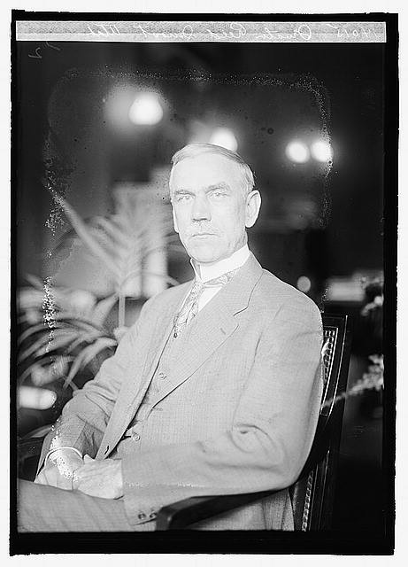 Photo:Senator Reed Smoot Utah Portrait ca 1921