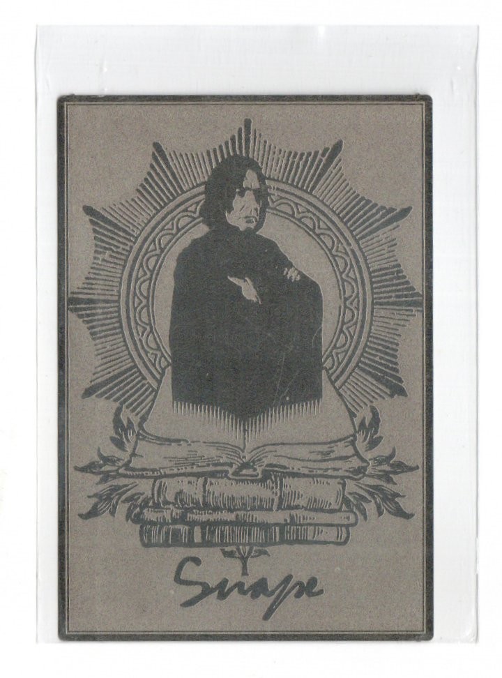 Harry Potter Half Blood Prince Box Topper Insert Chase BT2 Severus Snape