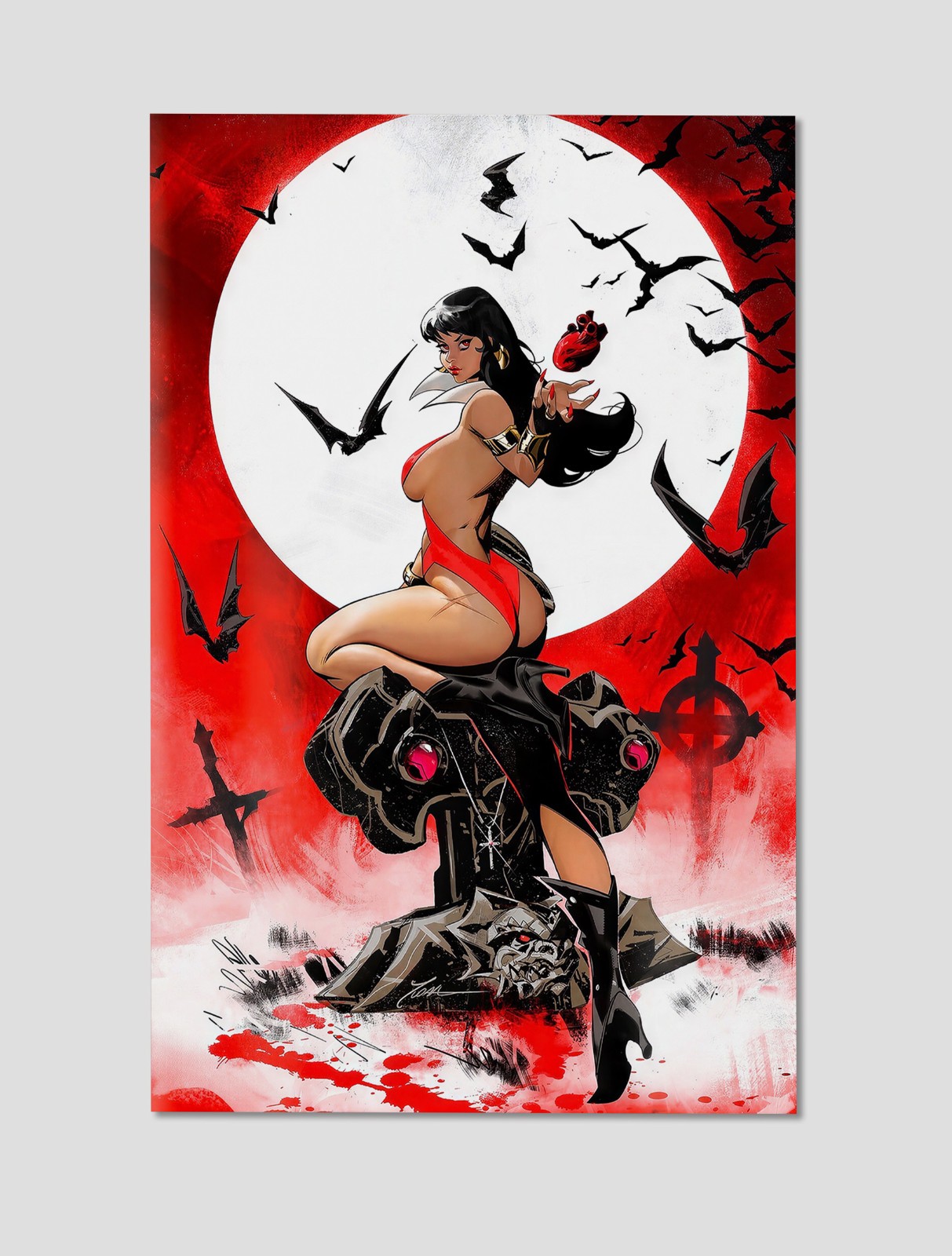 Vampirella Vampire Queen Premium Giclee Print Poster 11\