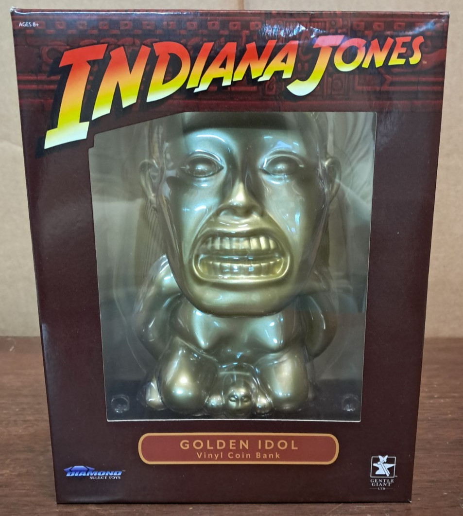 Indiana Jones golden Idol Bank- NEW