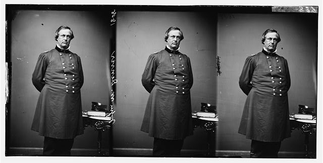 Photo:James W. Denver Civil War Era Portrait 1860s Military Uniform