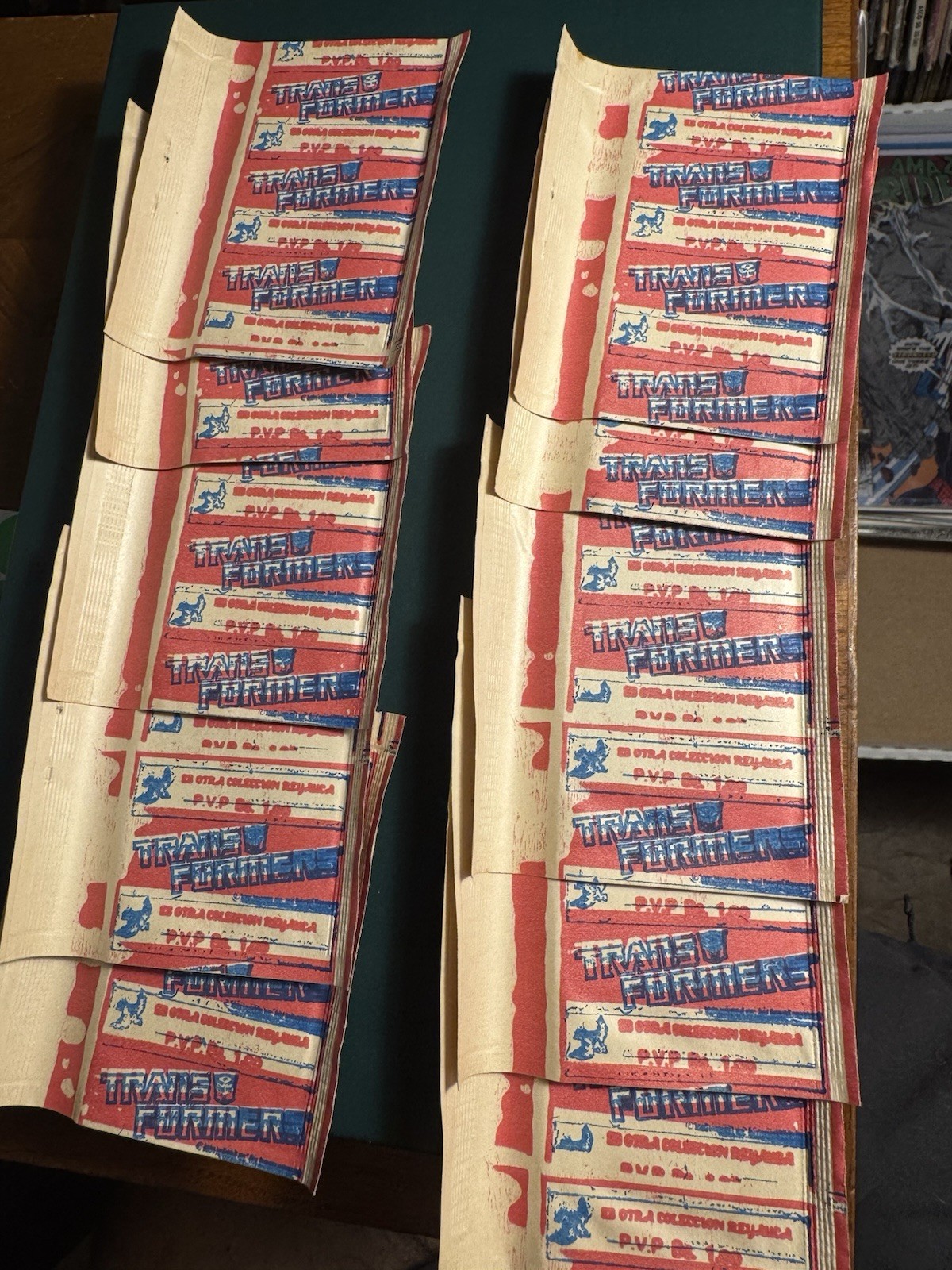 Lot Of 10 1985 TRANSFORMERS Reyauca Venezuela Red Pack Sealed Lot Of 10 1985 TRANSFORMERS Reyauca Venezuela Red Pack Sealed