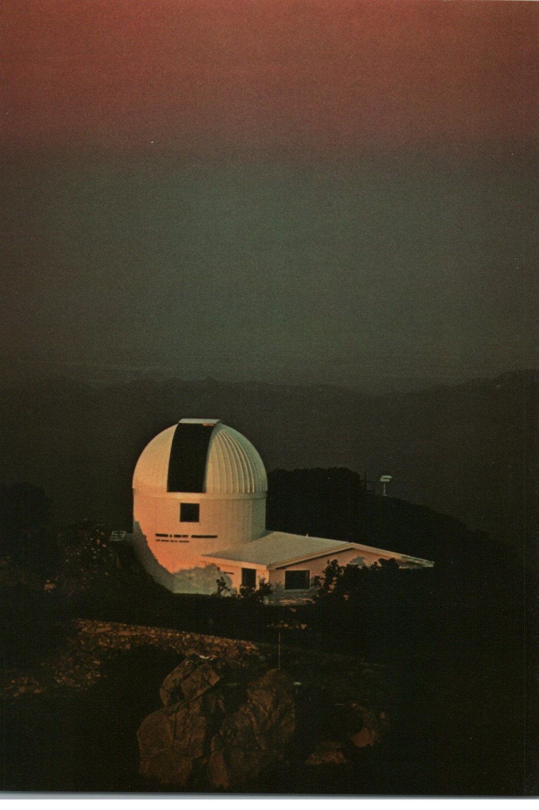 Kitt Peak Station Warner Swasey Observatory Tucson Arizona AZ 4x6 Postcard