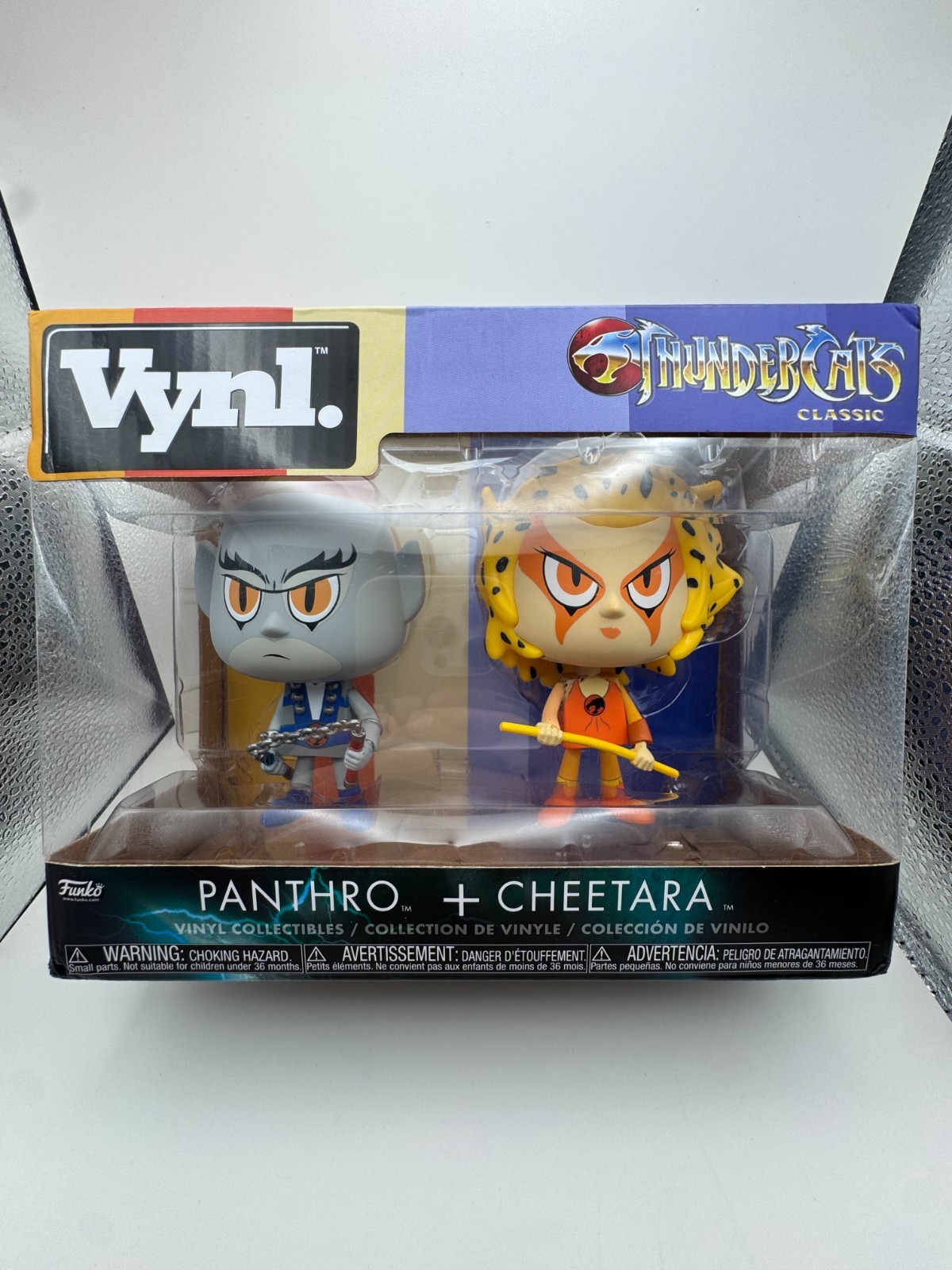 Funko Vynl. ThunderCats Classic Panthro + Cheetara 2-Pack New in Box 2017
