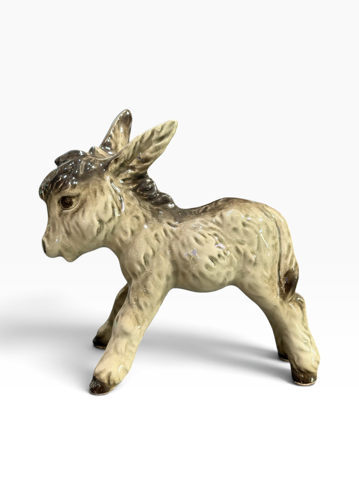 VTG Goebel W. Germany Gray baby Donkey porcelain figurine read VTG Goebel W. Germany Gray baby Donkey porcelain figurine read