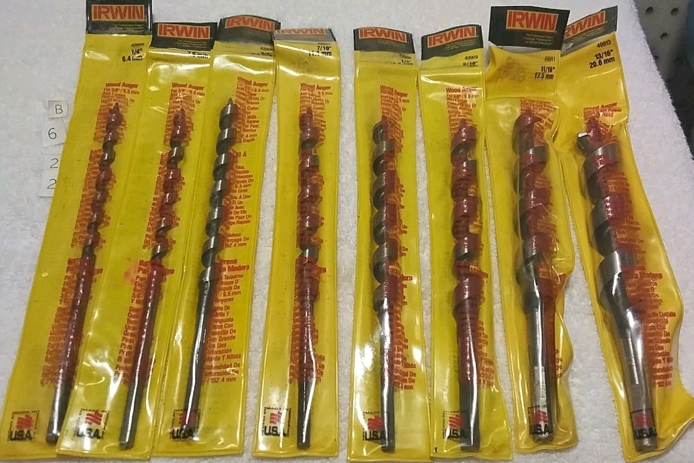 8PC VTG IRWIN 1/4\