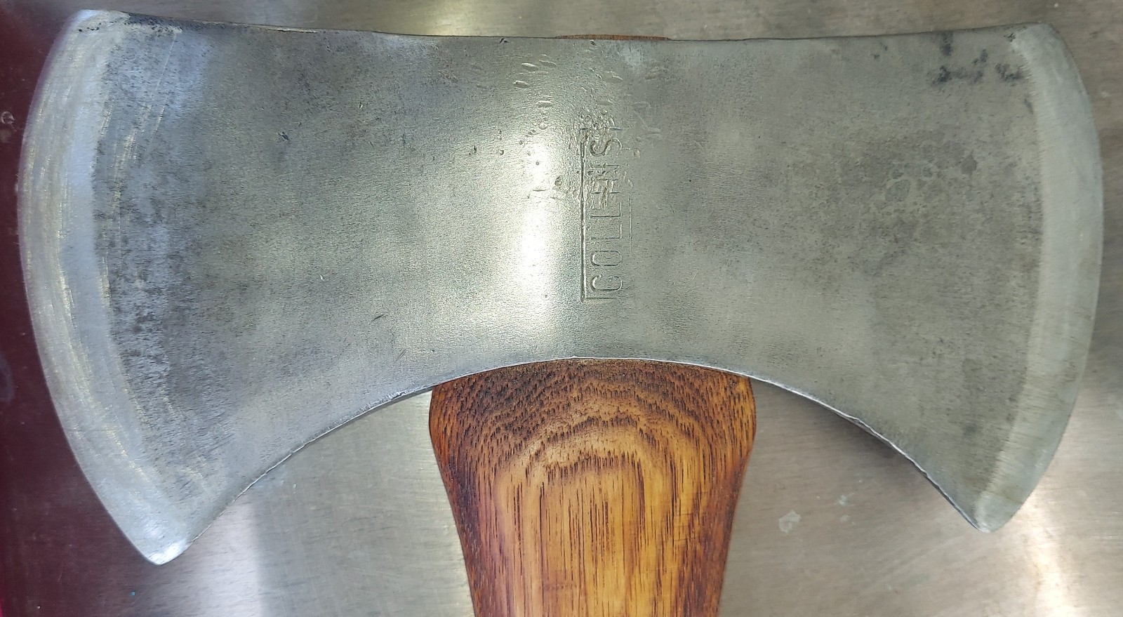Vintage Collins Double Bit Axe 