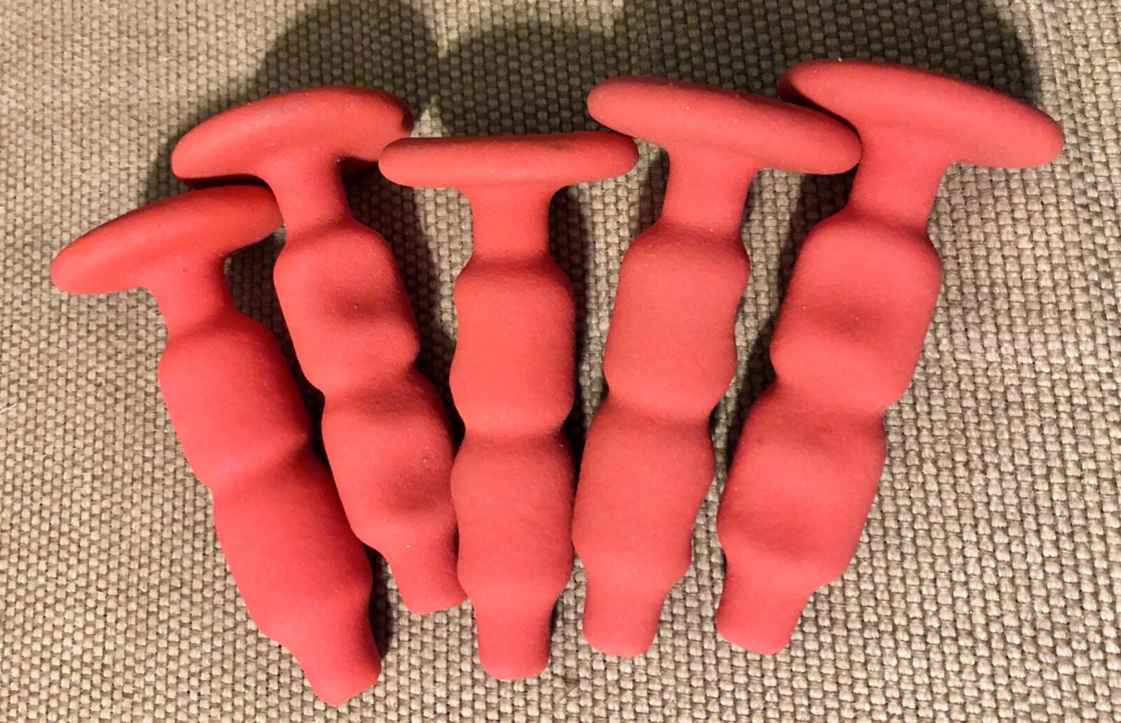 NOS Lot of 5 Vintage Mayhew Chisel / Punch Cushion Holders Hand Guard 5/16\