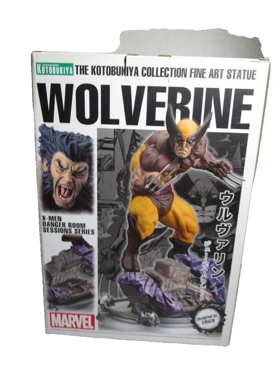Kotobukiya Marvel Comics Wolverine Brown Costume Danger Room Sessions X-Men-