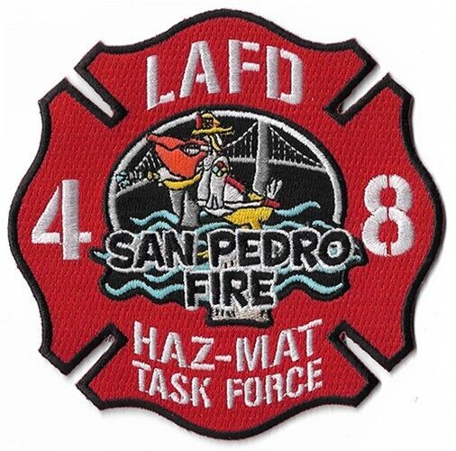 LAFD Station 48 San Pedro Haz Mat Task Force NEW Fire Patch