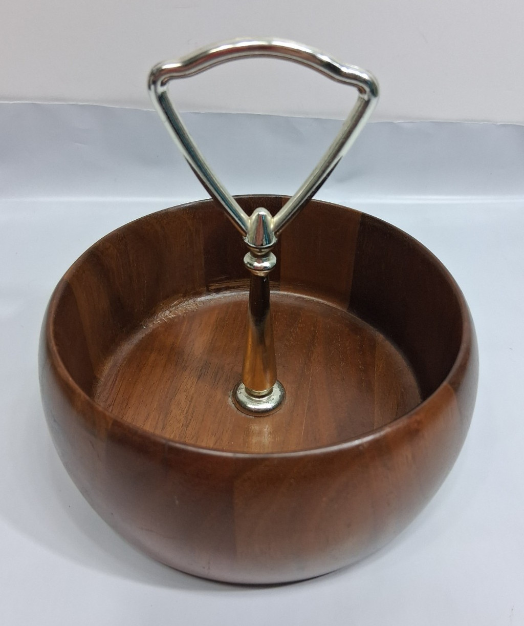 Vintage Lebanon Supply Co Solid American Walnut Bowl 5”