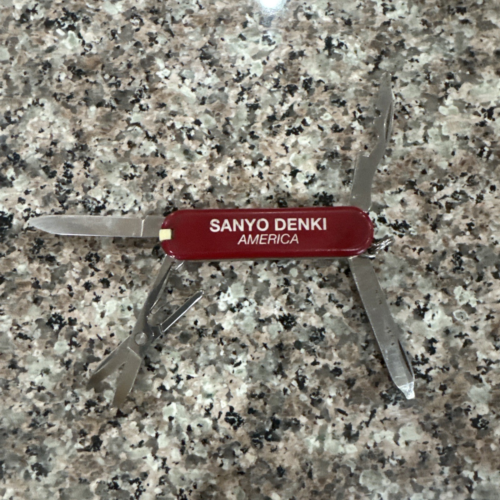 Swiss Army knife featuring the \