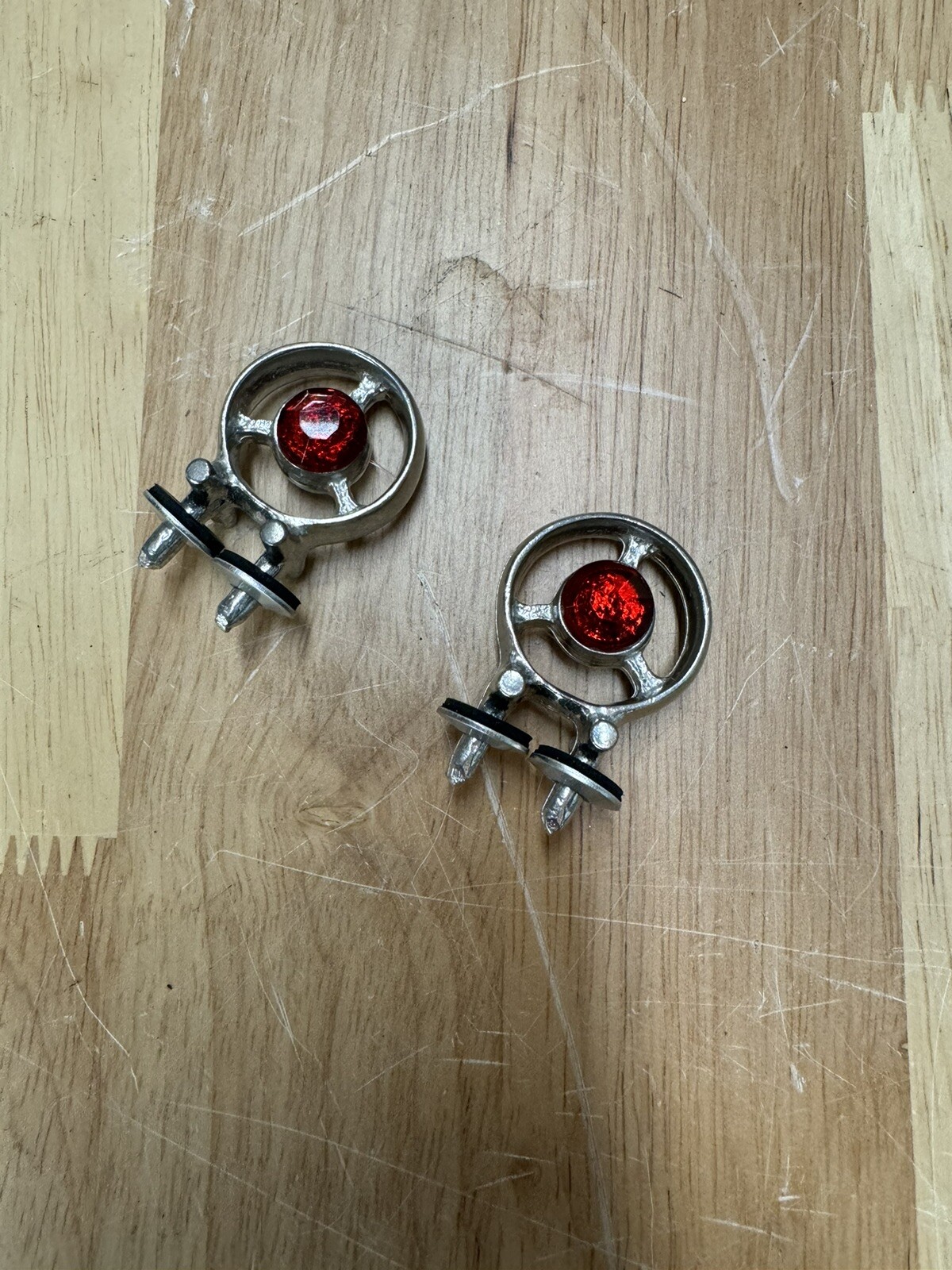 New Murray  Pedal Car Fender Ornament Set new metal