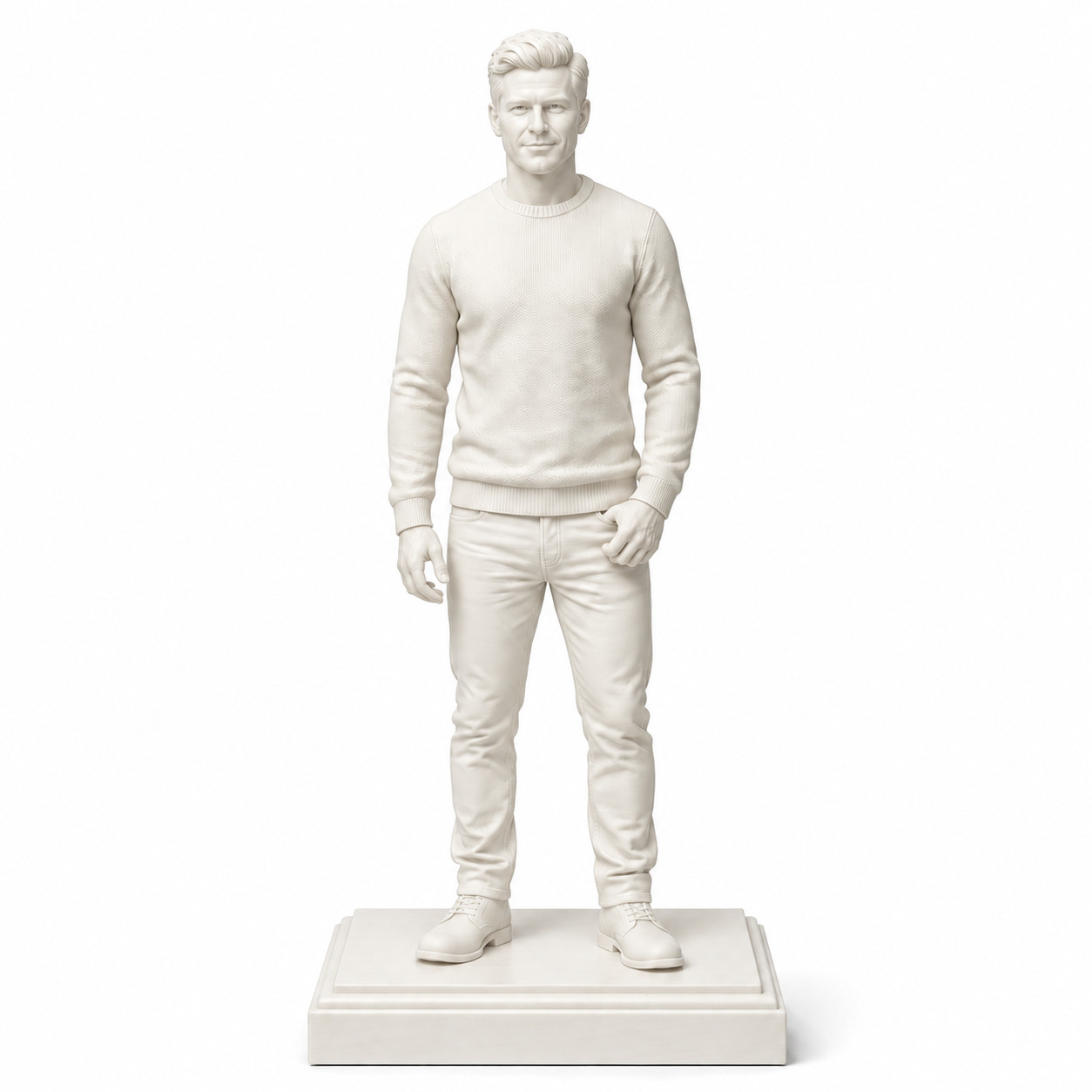 Custom 3D Figurine from Photo Personalized Couple Wedding Gift Statue