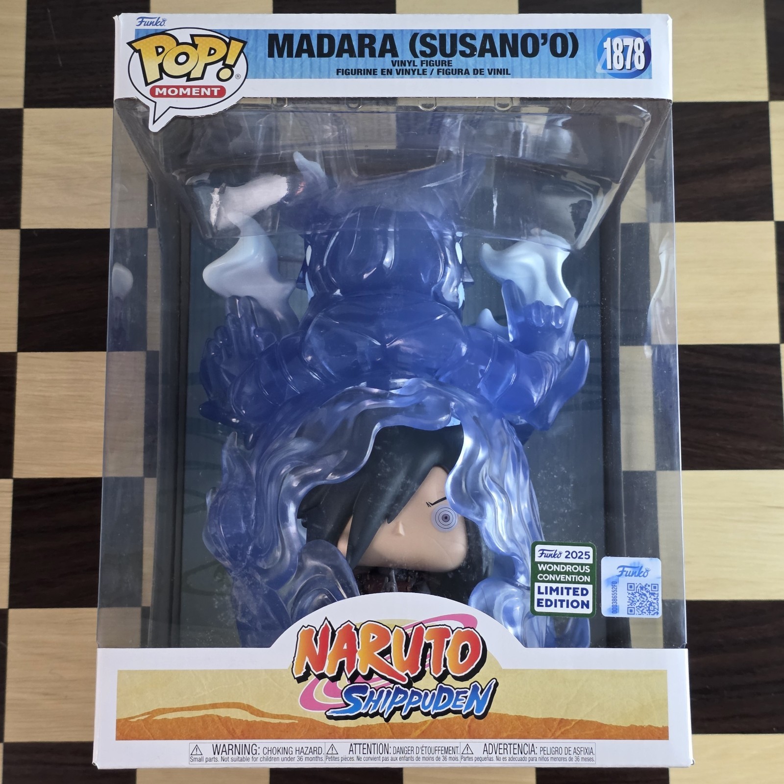 Funko POP Naruto Shippuden Madara Susano'o #1878 WonderCon 2025 Vaulted NEW