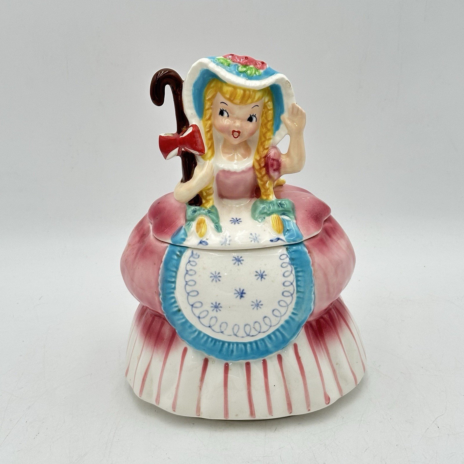 1957 LITTLE BO PEEP COOKIE JAR NAPCO BEAUTIFUL