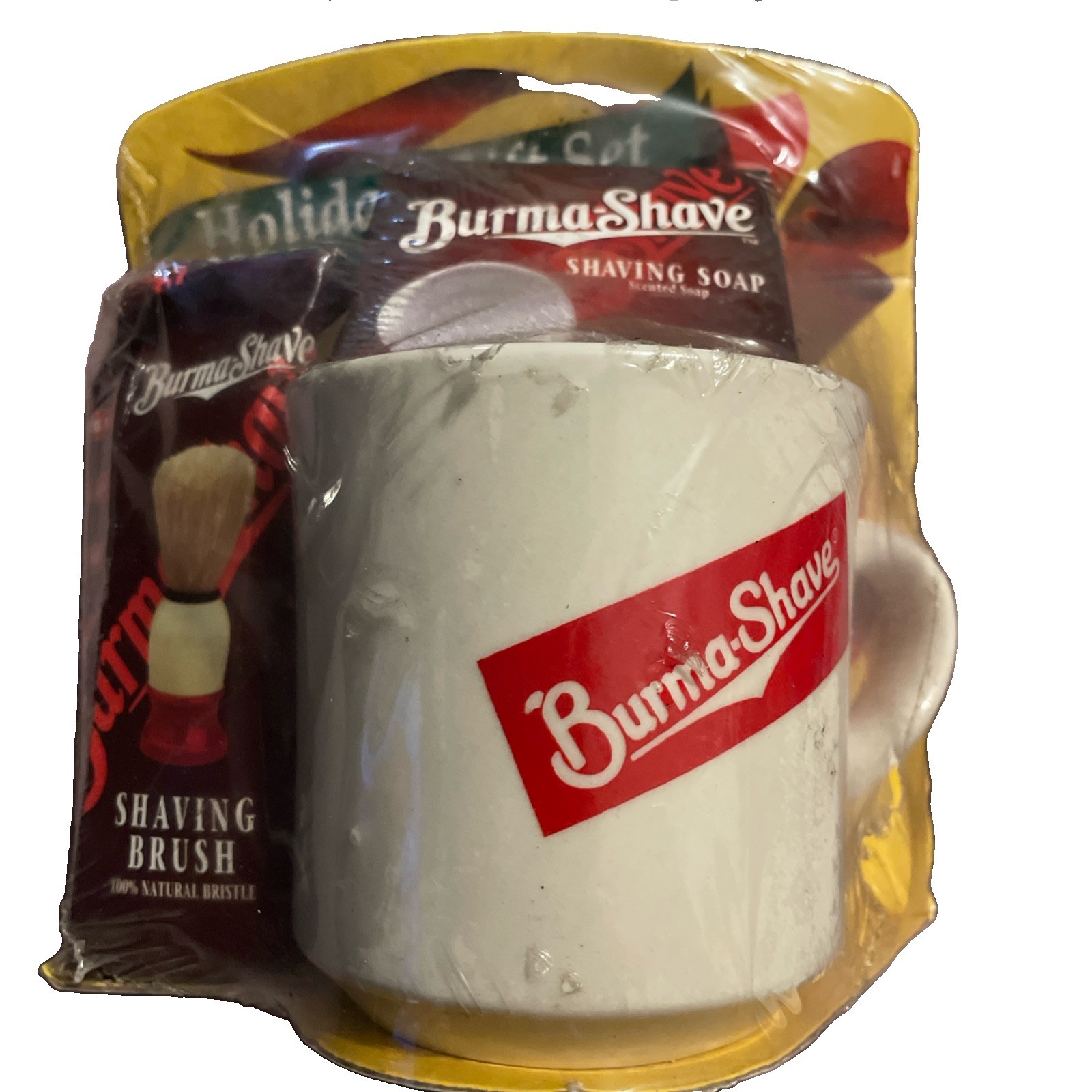 Burma-Shave Mug Set New In Packaging NOS Vintage