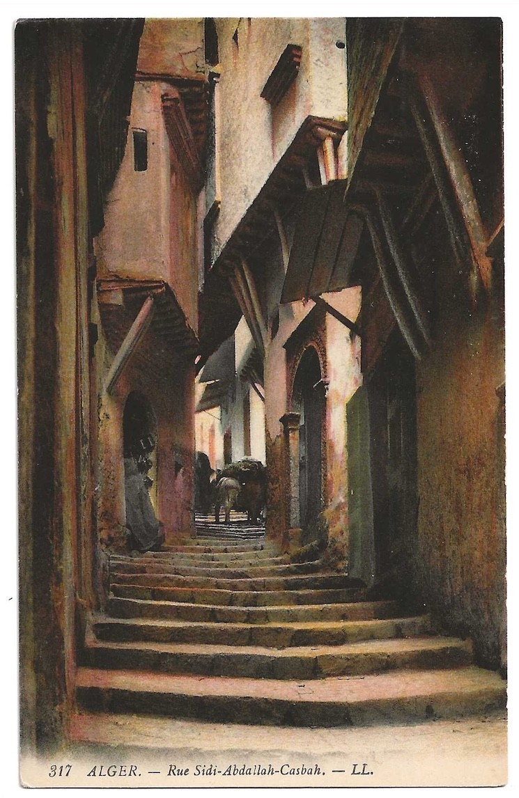 Algiers, Algeria c1910 Sidi-Abdallah Street, Casbah, Lehnert & Landrock Algiers, Algeria c1910 Sidi-Abdallah Street, Casbah, Lehnert & Landrock