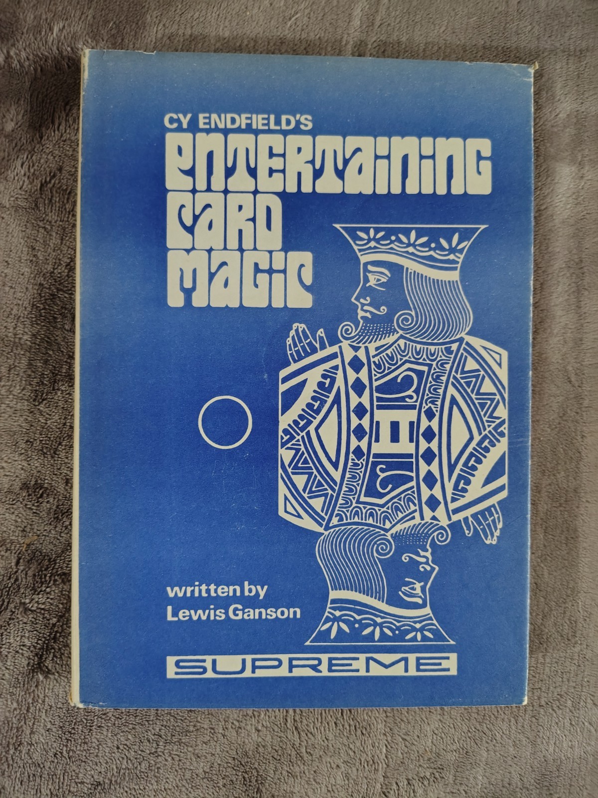 Cy Endfield\'s Entertaining Card Magic By Lewis Ganson - Hardcover Supreme Book Cy Endfield\'s Entertaining Card Magic By Lewis Ganson - Hardcover Supreme Book