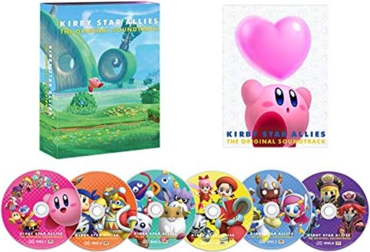 KIRBY STAR ALLIES Soundtrack The Original 6 CD + Booklet