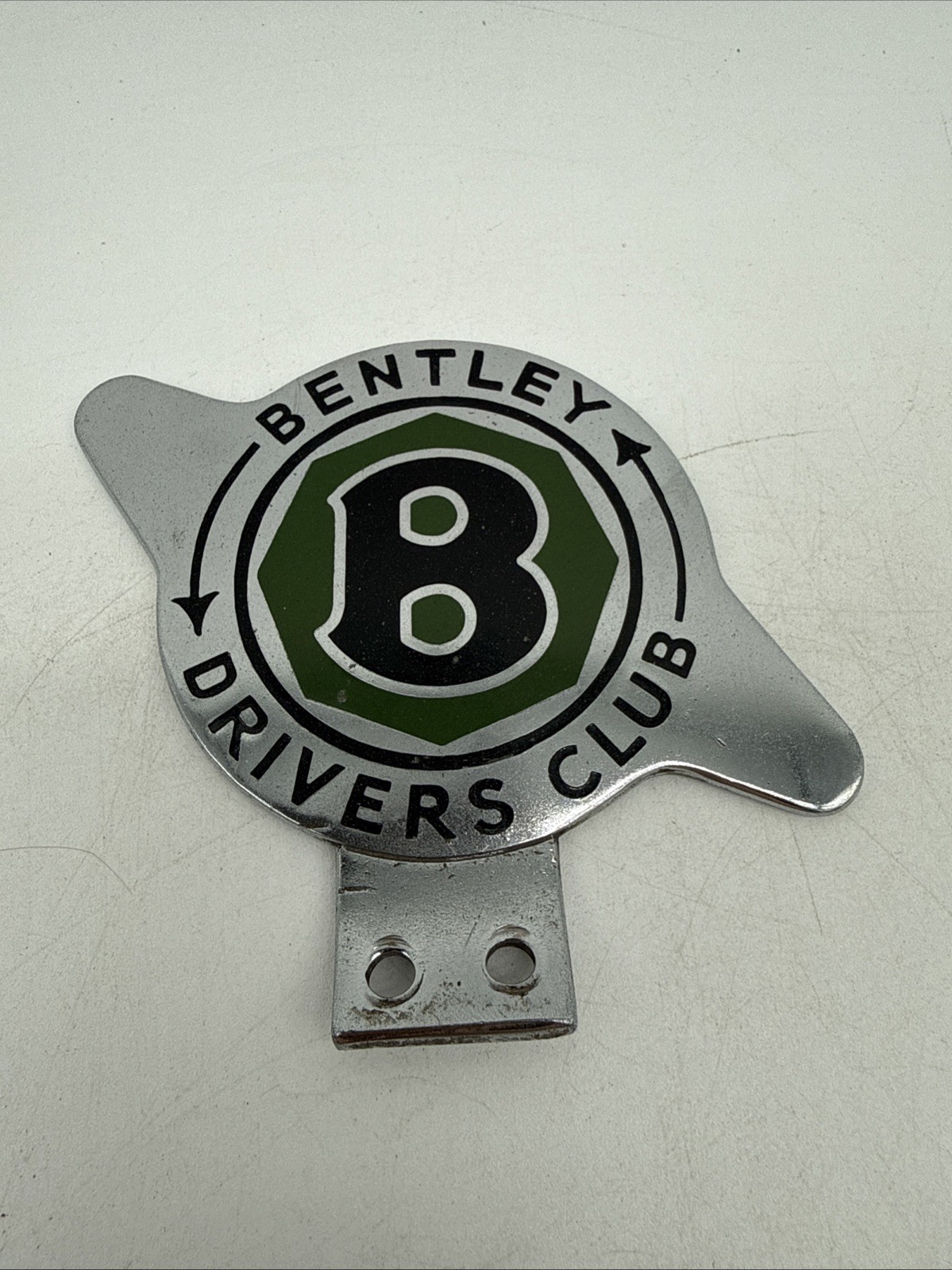 Vintage Bentley Drivers Club Motor Car Badge