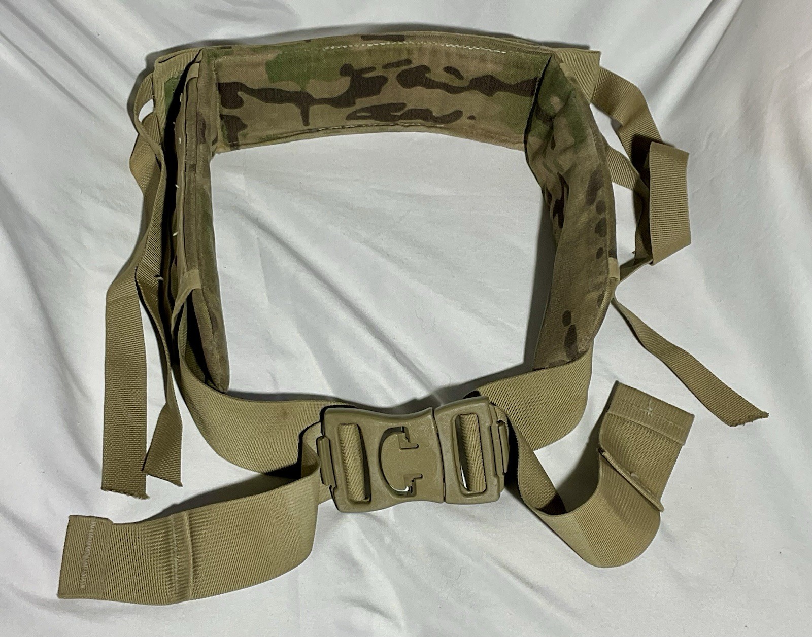 USGI OCP Multicam Molle II Medium Rucksack Waist Hip Belt Waistbelt Genuine US