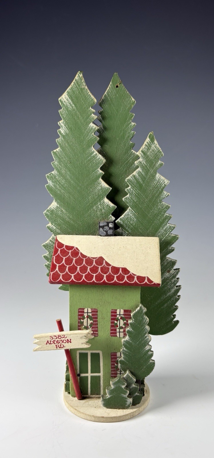 Vintage Emgee Hawaii Ornament Home For The Holidays 7” Tall 
