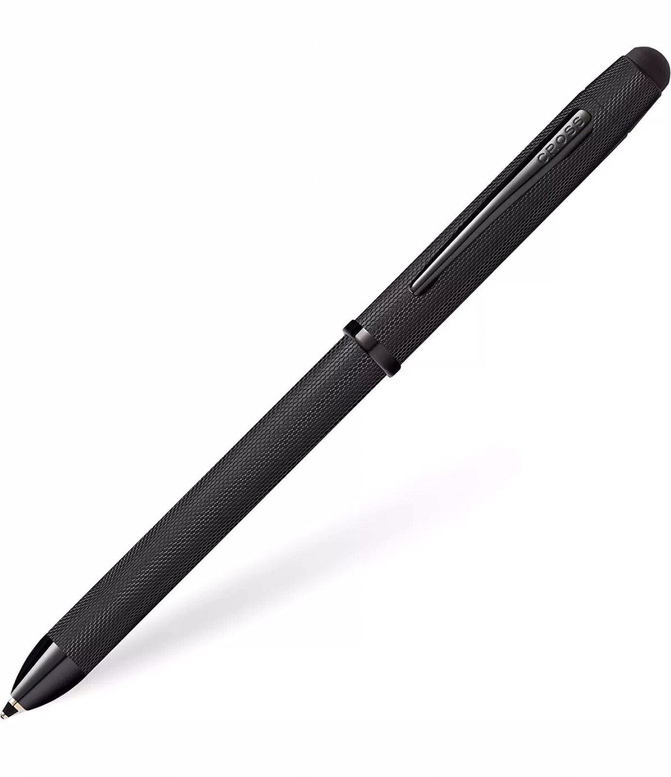 Cross Tech3+ Multifunction Pen W/ Stylus Ballpoint Pen & Pencil Brushed Black Cross Tech3+ Multifunction Pen W/ Stylus Ballpoint Pen & Pencil Brushed Black